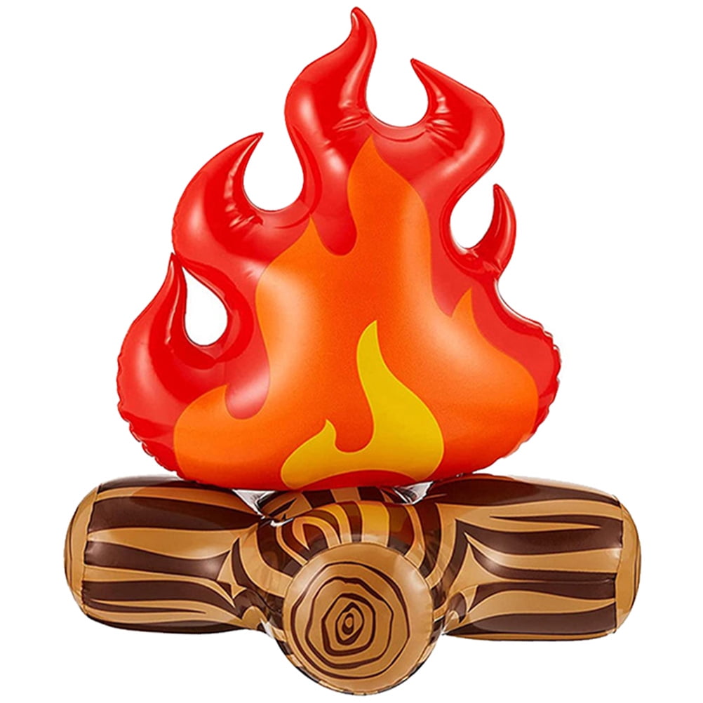 Zhiyie Inflatable Bonfire Lovely Campfire Prop Vivid Camp Fire Prop ...