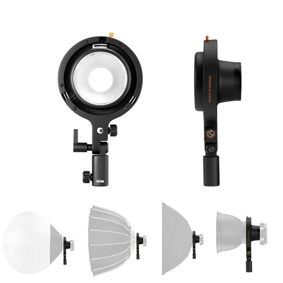 Zhiyun Bowens Mount Adapter for Zhiyun Moulus X100 COB Video Light, Compatible with Zhiyun Moulus COB Light (ZY Mount)