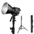 thumbnail image 1 of Zhiyun MOLUS B200 200W Bi-Color LED Monolight, Bundle with 9.5' Pro Air-Cushioned Light Stand, 1 of 8