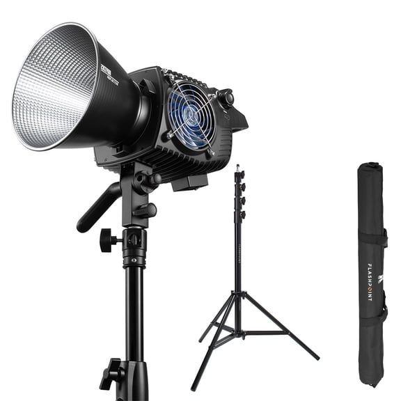 Zhiyun MOLUS B500 500W Bi-Color LED Monolight, Bundle with 9.5' Pro Air-Cushioned Light Stand
