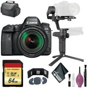 Zhiyun-Tech WEEBILL LAB Handheld Stabilizer - Canon EOS 6D Mark II DSLR Camera International w/ 24-105mm f/3.5-5.6 Lens - 64GB -Case