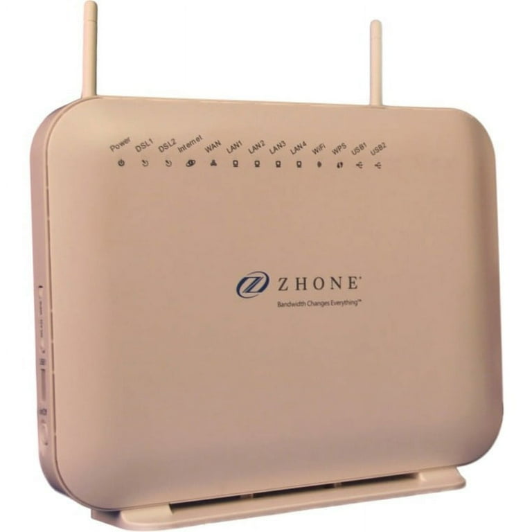 Zhone 6729-W1 Wi-Fi 4 IEEE 802.11n ADSL2+, VDSL2 Modem/Wireless