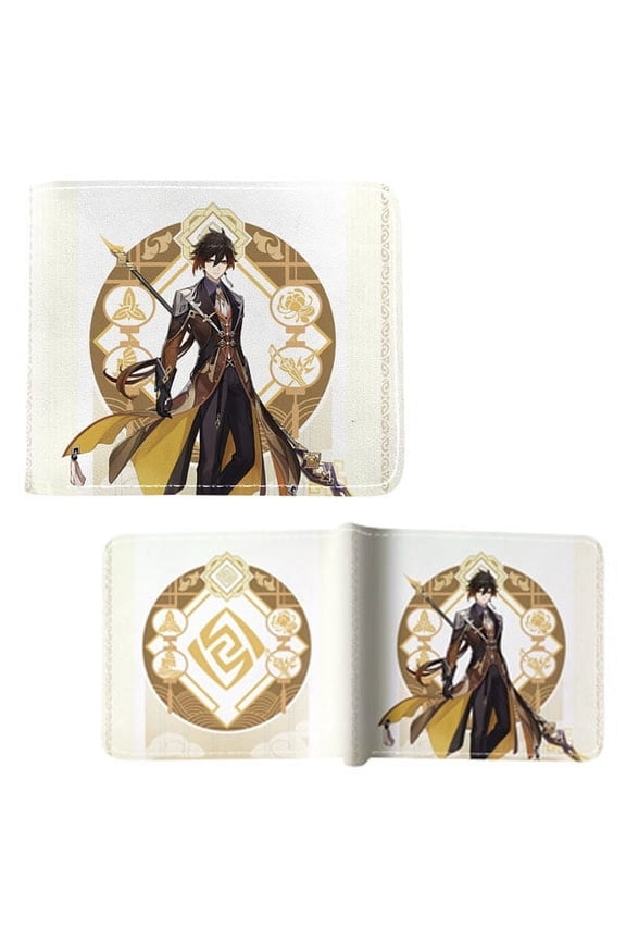 Zhongli Poster - Genshin Impact 4x5" Bi-Fold Wallet