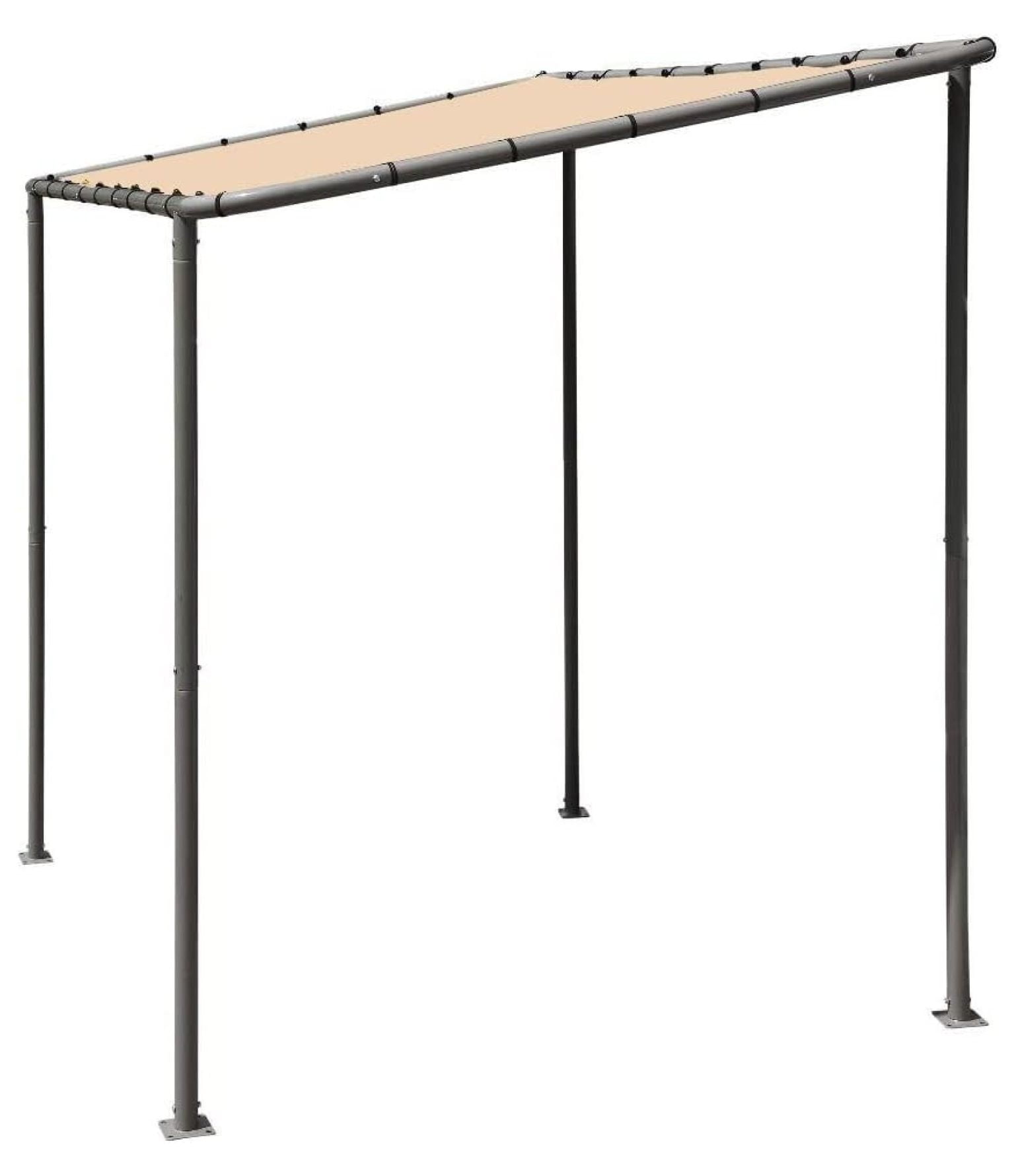 Beige Whisper 10' x 6' Replacement Canopy with Grommet Rings
