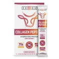 thumbnail image 1 of Zhou Collagen Peptides Stick Packs Hydrolyzed Powder | For Vital Joint & Bone Support, Glowing Skin, Strong Hair & Nails, Digestive Health | Unflavored | 15 CT, 1 of 2