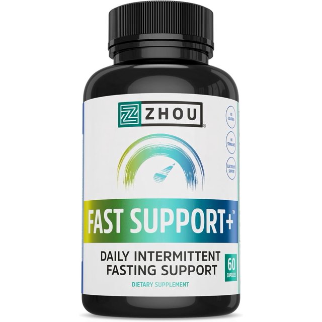 Zhou Fast Support+ Intermittent Fasting Support Supplement, Vitamin B12