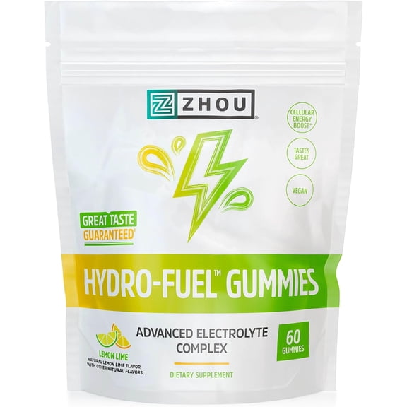 Zhou Nutrition HydroFuel Gummy 60 Pieces