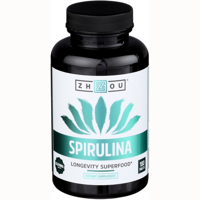 Zhou Spirulina 3,000 mg 180 Tabs