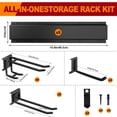 thumbnail image 1 of Zhouguangjun 30pcs Garage Organizer Wall Mounted Adjustable Tool Storage Rack System, 1 of 4