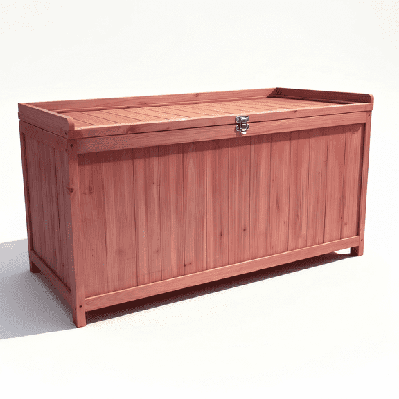 Zhouguangjun Weatherproof Solid Wood Deck Bench