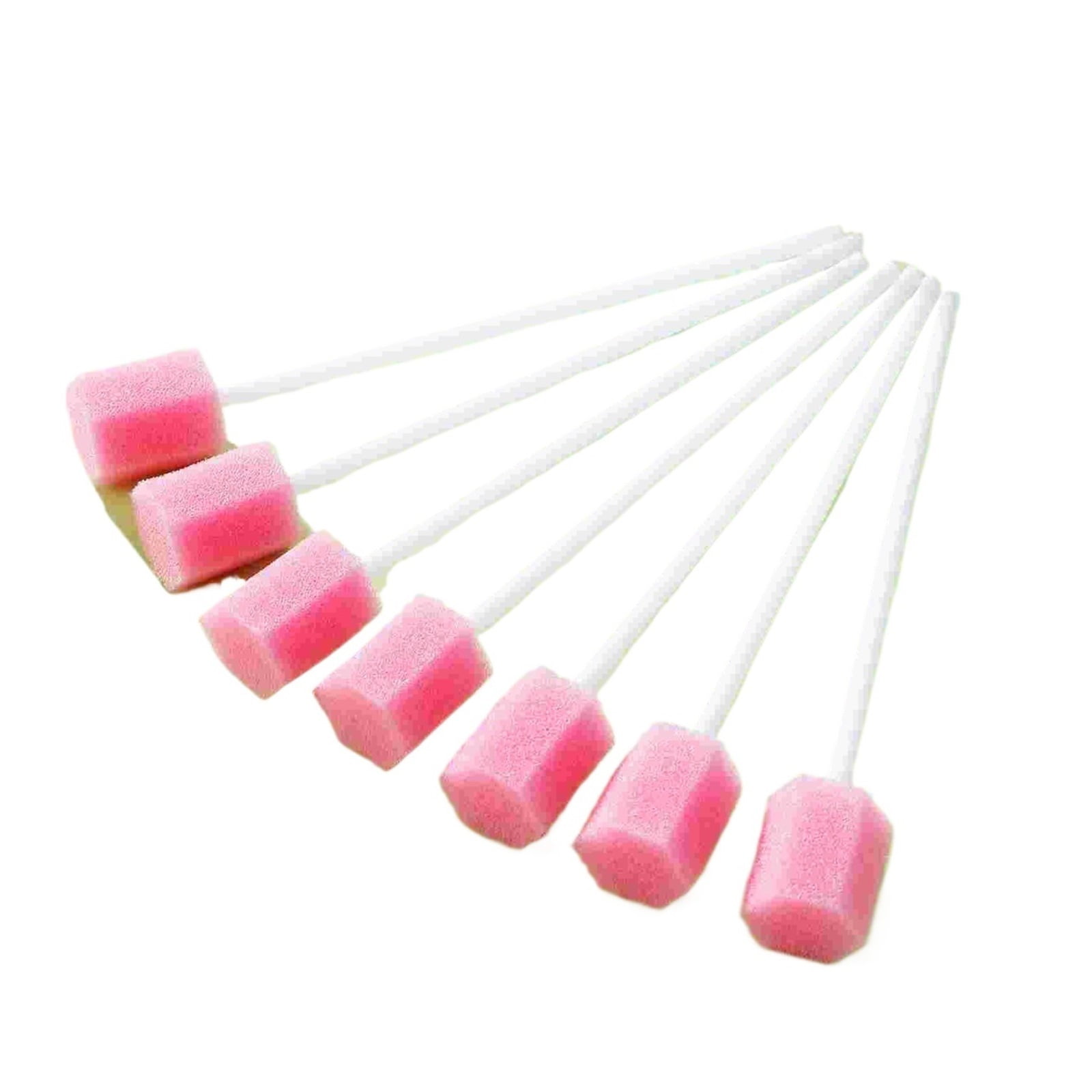Zhoulg 100 Pcs Hexagon Sponge Swabs Disposable Care Cotton Sticks For ...