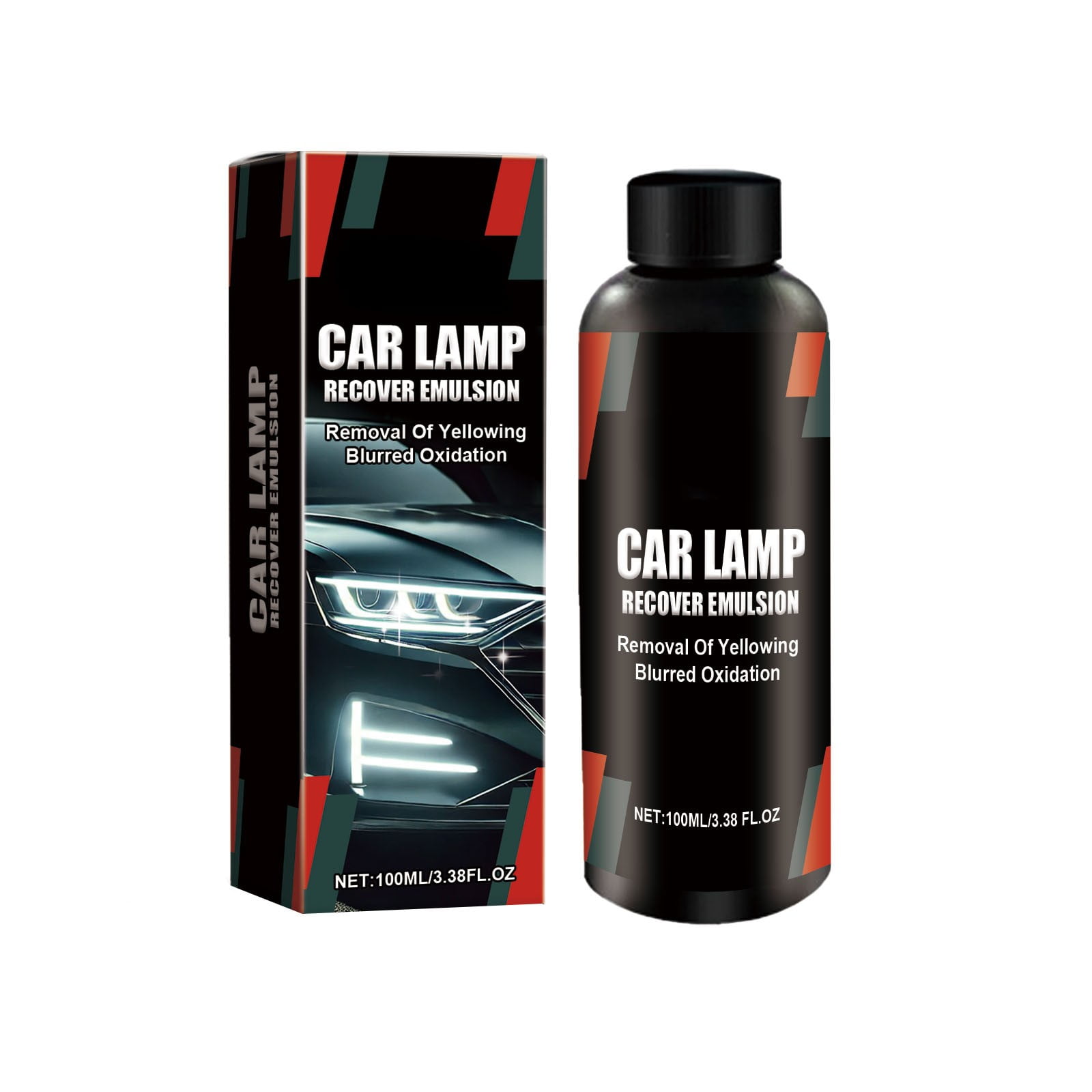 Zhouqiannn Car Headlight Paste 30ml 100ml Car Paint Care and