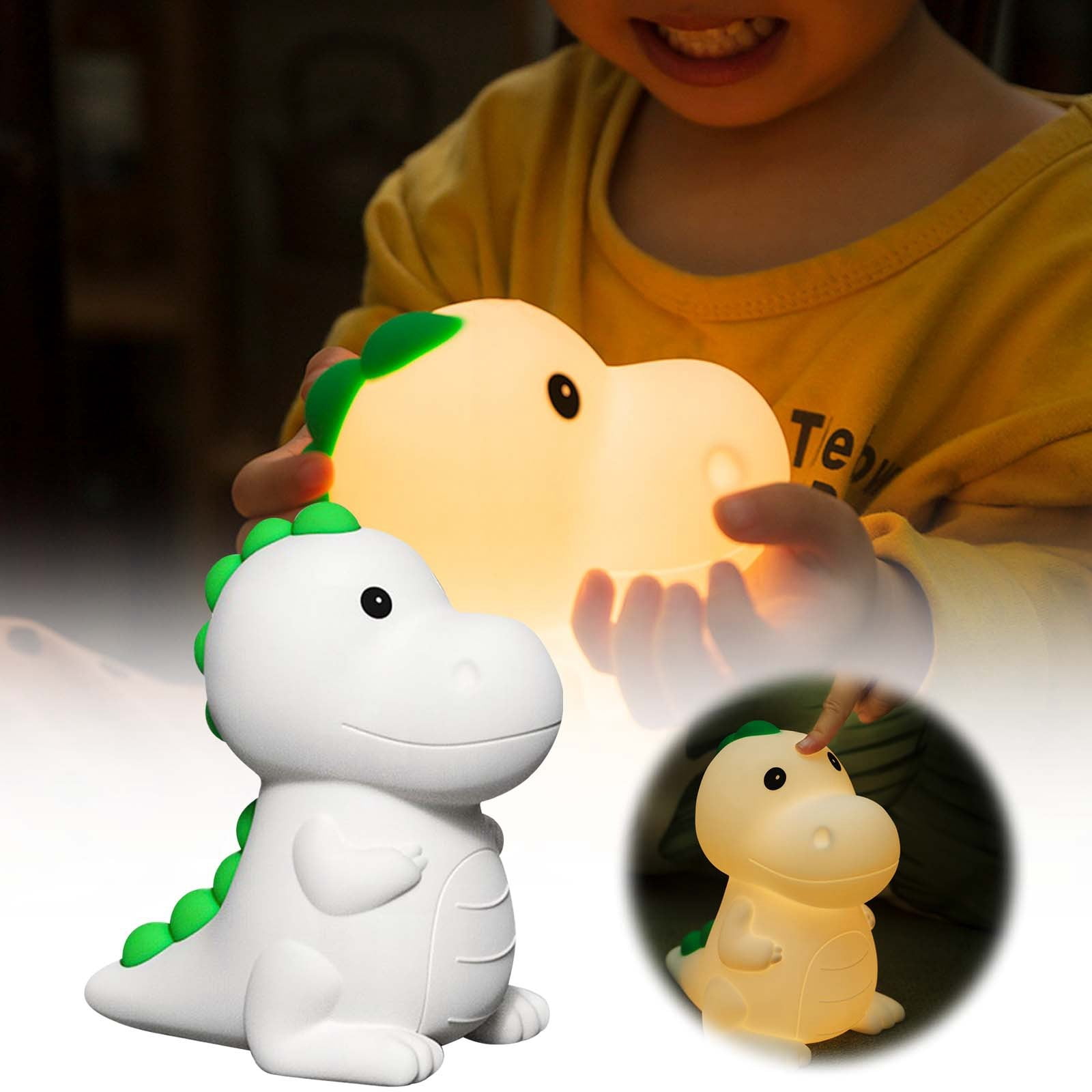 One Fire Dinosaurs Night Light Kids[16 Colors Remote] Baby Night Light