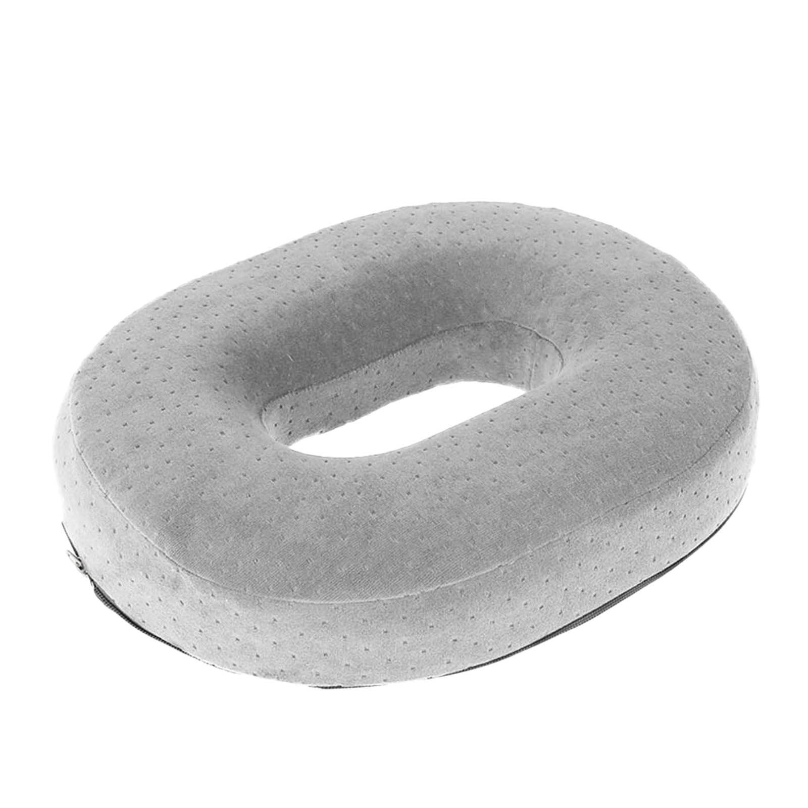 Zhouqiannn Donut Pillow Coccyx Memory Foam Hemorrhoid Chair Cushion for