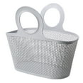 Zhouqiannn Hand Held Bath Clothes Storage Put Toiletries Bath Bath Soft