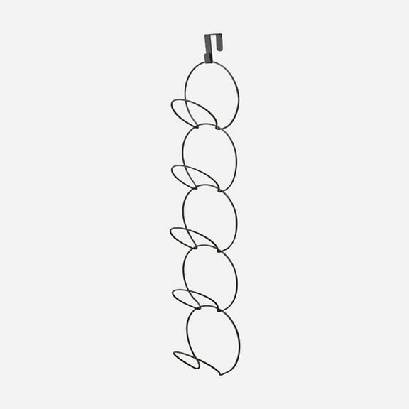 Zhouqiannn Hat Rack Wig Rack on Door Baseball Cap Rack Wall Mounted Hanging Hat Wig Organizer for Closet Display Storage Rack for Tie Scarf Kitchen Dish Mat Drying