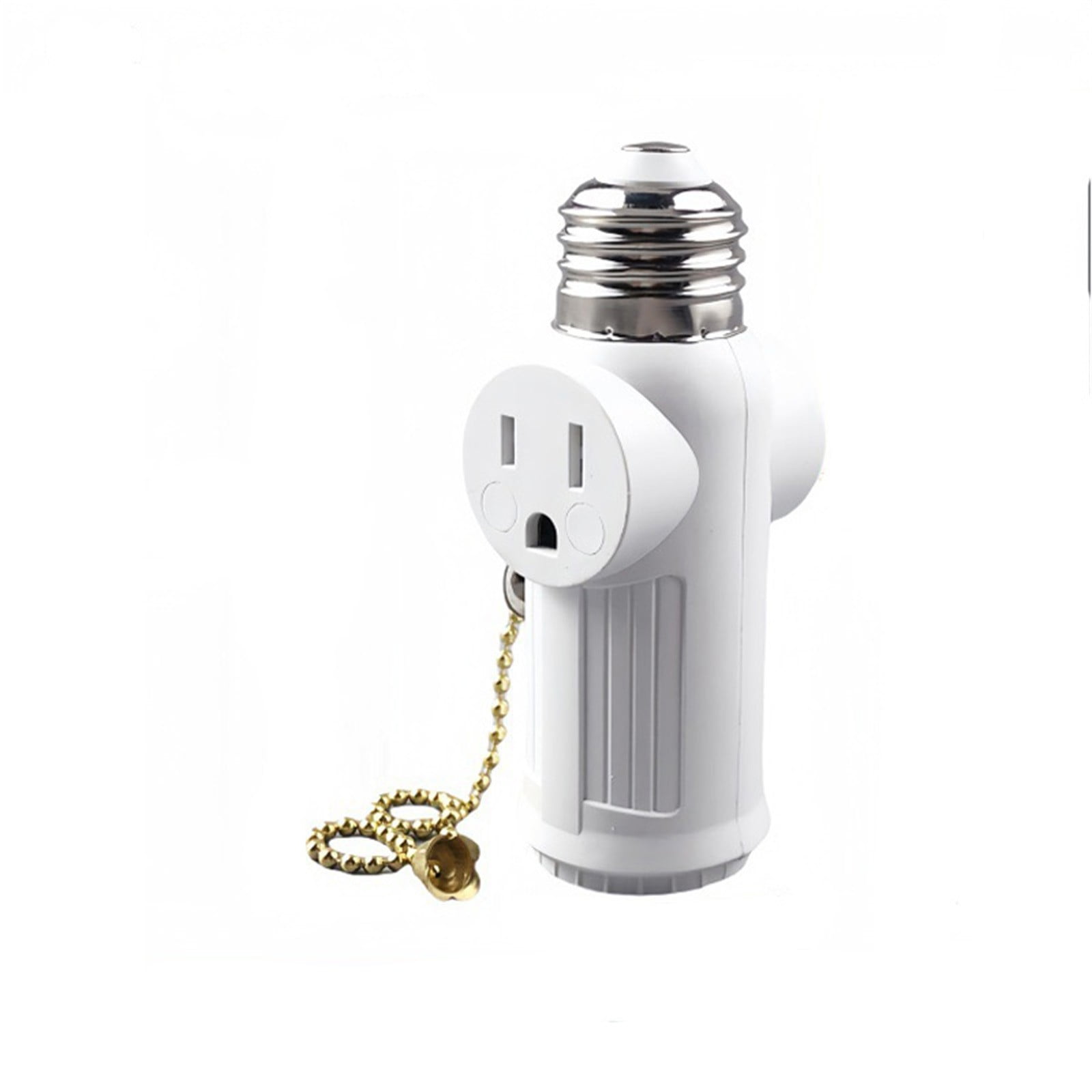 Zhouqiannn Letaclanic Light Socket To Plug Adapter 2 Pack Pull Chain 2/ ...