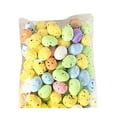 thumbnail image 1 of Zhourta 100pcs Easter Eggs Decoration Holiday Eggs Pendant Simulated Eggs Speckle Series Eggs Fun Activity for All Ages, 1 of 6
