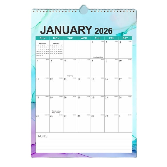 Zhourta 18-Month International Holiday Calendar January 2026 to June 2027 with Multicultural Festivals Wall Planner