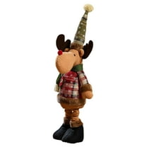 Zhourta 19Inch Snowman Doll Large Christmas Decorations for Home Window Display Holiday Scene Setup and Festive Ornaments