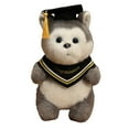 thumbnail image 1 of Zhourta 2025 Graduation Teddy Bear 4.7Inch Plush Cute Stuffed Animal with Cap Gown Home Decoration College Graduation Gift Keepsake for Her/Him, 1 of 7