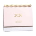 thumbnail image 1 of Zhourta 2026 Standing Desk Calendar Morandi Color Monthly Flip Desktop Calendar with To Do List for Home Office New Year, 1 of 6