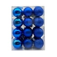 thumbnail image 1 of Zhourta 24PCS Christmas Balls Set 1.18Inch Various Styles Christmas Tree Hanging Window Decoration Shatterproof Christmas Ornaments, 1 of 6