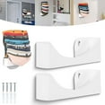 thumbnail image 1 of Zhourta 2PCS Dome Hat Rack Hat Dock Wall Vertical Dome Hat Rack Baseball Organizer Hat Storage Hanger For Baseball Caps Vertical Storage Hanger For Cowboy Baseball Caps, 1 of 7