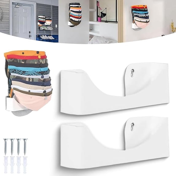 Zhourta 2PCS Dome Hat Rack Hat Dock Wall Vertical Dome Hat Rack Baseball Organizer Hat Storage Hanger For Baseball Caps Vertical Storage Hanger For Cowboy Baseball Caps
