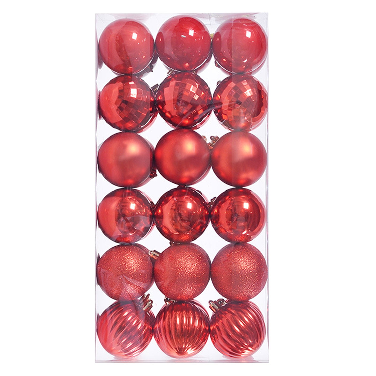 Zhourta 36PCS Hanging Christmas Xmas Tree Ball Large Bauble Home Party