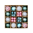 Zhourta 42PCS Hanging Colorful Christmas Ball Ornaments in Various