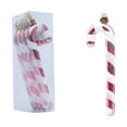 thumbnail image 1 of Zhourta 4PCS Candy Cane for Christmas Tree Decoration 6 Colors Simulated Lollipop Walking Sticks Christmas Decoration Shatterproof 6 Inch Christmas Ornament, 1 of 6