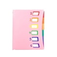 thumbnail image 1 of Zhourta Accordion File Organizer 6 Grids Rainbows Classification Organ Pack Office Data Storage Folder A4 Paper File Organizer with Elastic Buckle Closure for Home Teacher Offices, 1 of 1