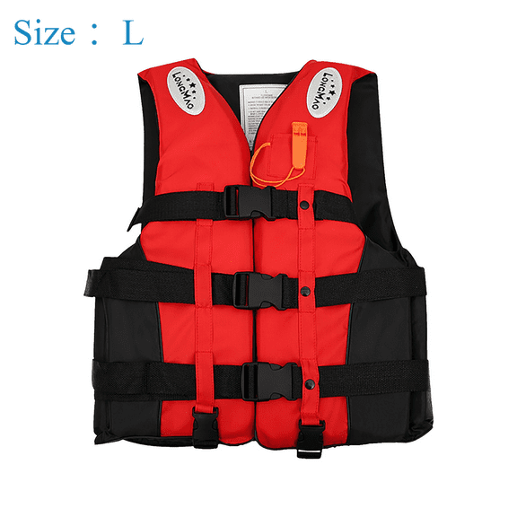 Zhourta Adults Life Jacket with Adjustable Elastic Safety Belt ultra Thin Noticeable Watersport coast guard approved for Aid Kayak Ski Buoyancy Fishing General All Purpose