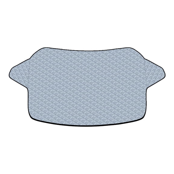 Zhourta Automotive Window Shades for Front Windshield UV Protection Light Emission Eye Snow Protection Summer Heat Insulation for Camping and Napping 55.11x37.4Inch