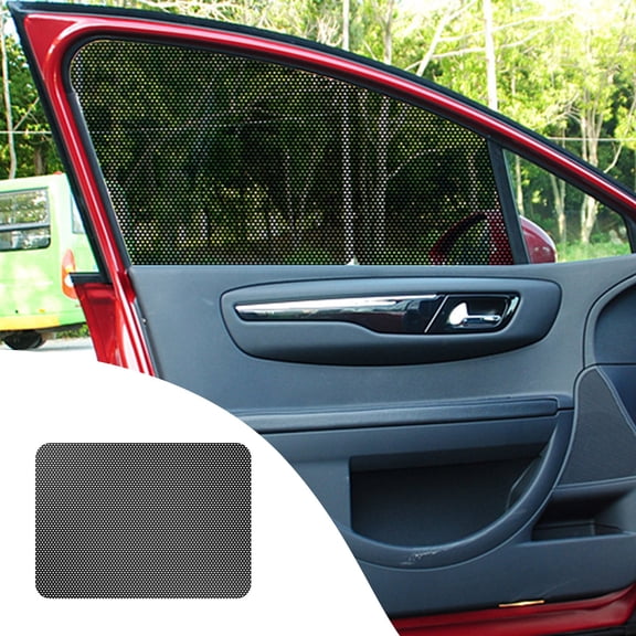 Zhourta Automotive Window Shades for Side Windshield UV Protection Light Emission Eye Protection Summer Heat Insulation Car Electrostatic Sticker for Camping and Napping