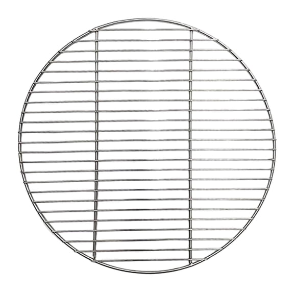 Zhourta Baking Cooking Rack Round Stainless Steel Cooking Grate BBQ Grill Grids Baking Tray For Camping Picnic Garden