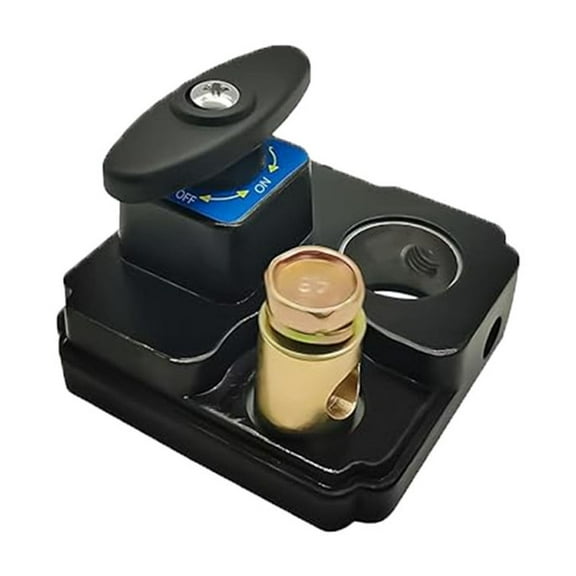 Zhourta Battery Disconnect Heavy Duty Battery Shut Off Current Battery Power Cut Isolator Kill Disconnect Battery Cut Off