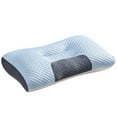 thumbnail image 1 of Zhourta Bed Pillow for Sleeping Memory Foam Pillow Non Collapse for Neck Shoulder Relaxing Soft Support Cervical Stretch Traction, 1 of 9