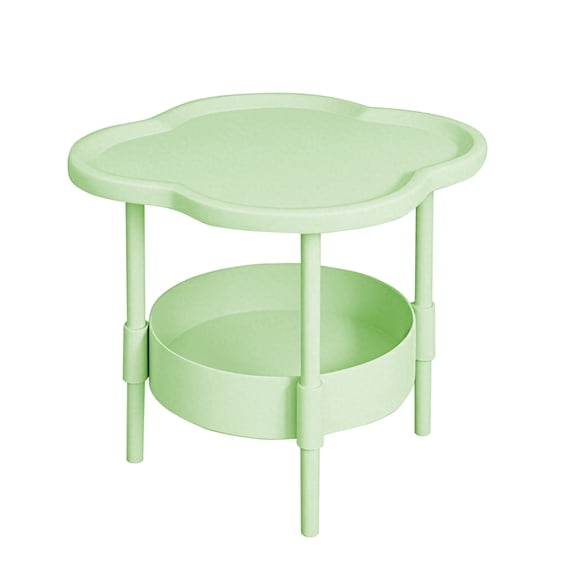 Zhourta Bedside Tables Small Spaces 19Inch Tall Mini Table Easy Small Apartment Bedside Table Night Stand for Bedroom Living Room Dorm