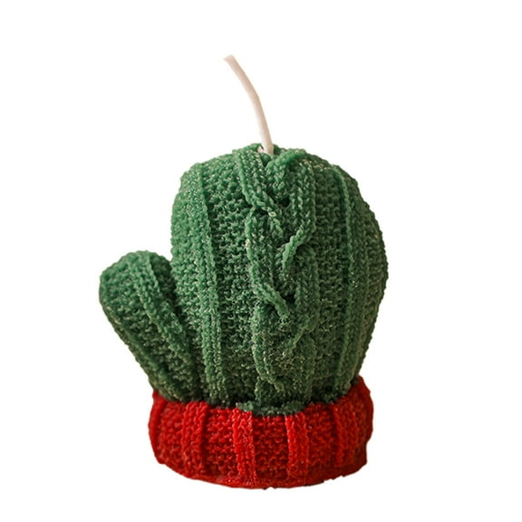 Zhourta Christmas Glove Scented Candles Tea Lights Candles Soy Wax Aromatherapy Candles Diffuser Gift Fragrance Christmas Party Fall Winter Decor Home Table New Year Decoration