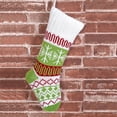 thumbnail image 1 of Zhourta Christmas Knitted Candy Stocking Gift Bags Christmas Stockings Bulk Christmas Decoration Supplies Multicolor Hanging Decorations, 1 of 4