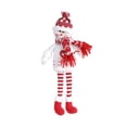 thumbnail image 1 of Zhourta Christmas Knitted Long Leg Doll Curtain Tiebacks Cartoon Old Man Curtain Holdbacks Door Curtain Clips Home Decor Accessories for Adding a Fun Touch to Your Holiday Decorations, 1 of 5