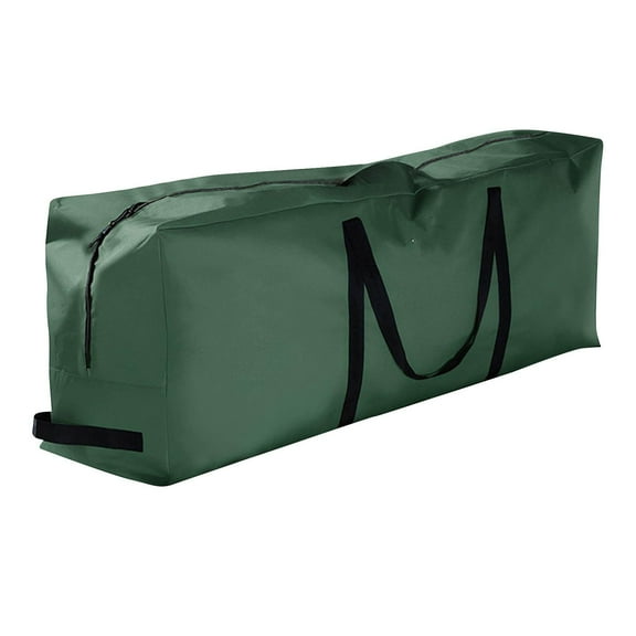 Zhourta Christmas Tree Storage Bag with Handles Durable Anti Tea Waterproof Dustproof Christmas Large Decoration Warehouse Storage Organizer 4ft