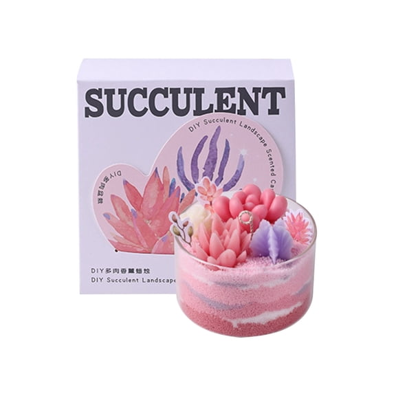 Zhourta Colored Sand Candle DIY Sand Art Candle Making Kit with Layered Design for Creative Craft and Home Decor