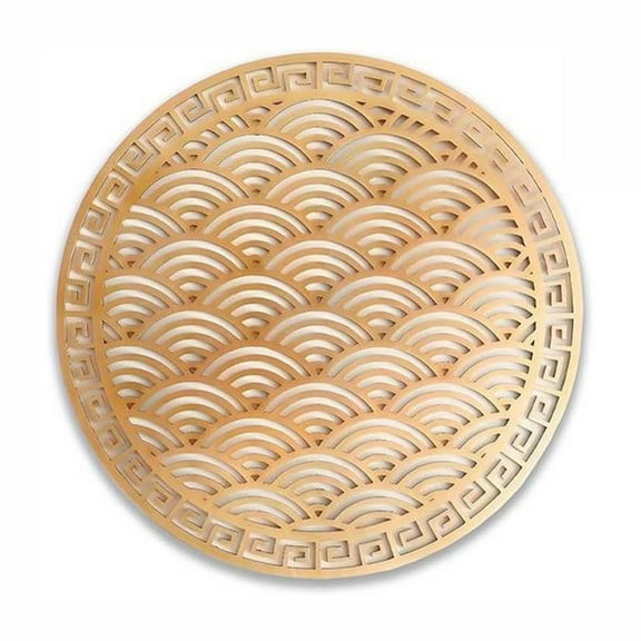 Zhourta Copper Bird Bathroom Purifier for Bird Feerder Bowl Purifying Bird Bathroom Water Oscillator Diameter 4Inch