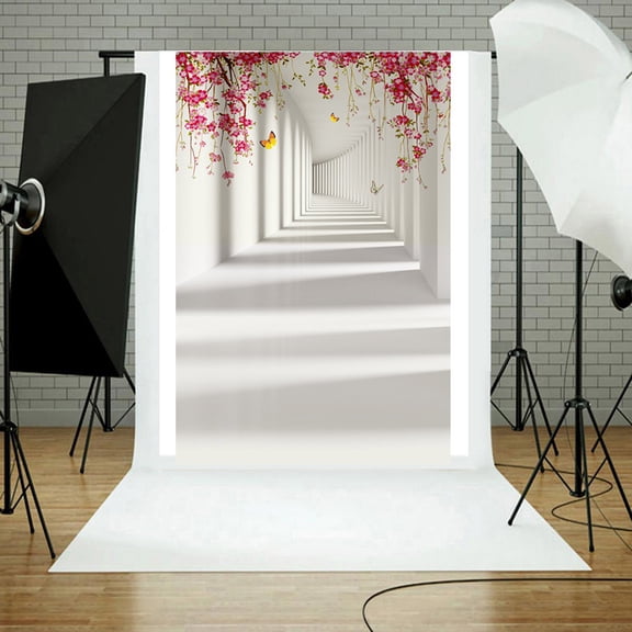 Zhourta Easter Backdrops for Photography 3D Hanging Spring Colorful Eggs Fence Grass Wall Decor Photography Background Party Decoration Clearance