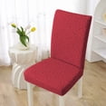 thumbnail image 1 of Zhourta Full Stool Covers with Elastic Bands Sturdy Soft Universal Straight Back Dining Chair Covers Full Coverage Stretchable Slipcovers for Kitchen Home Protector, 1 of 6