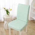thumbnail image 1 of Zhourta Full Stool Covers with Elastic Bands Sturdy Soft Universal Straight Back Dining Chair Covers Full Coverage Stretchable Slipcovers for Kitchen Home Protector, 1 of 6