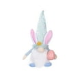thumbnail image 1 of Zhourta Gnome Bunny Easter Decorations Plush Cute Easter Bunny Gnomes Ornaments Bunny Easter Gnomes for Table Decoration, 1 of 7